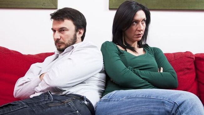 Frau und reifer Mann mit schlechter Potenz, wie man sie steigert