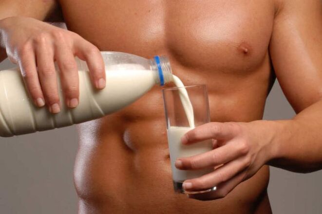 Milch für Potenz